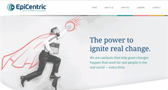 Desktop Screenshot of epicentricconsulting.com